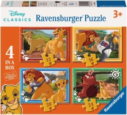 Puzzle Ravensburger El Rey León 4 en 1 (12–24 piezas)