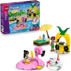 LEGO Friends 42658 Diversión en la piscina con unicornio y flamenco