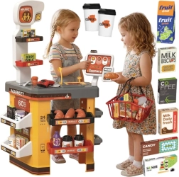 Supermercado infantil interactivo Woopie con caja registradora y accesorios