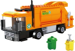 Juego de construcción compatible BLOXO Basureros 209 piezas