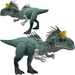 Figura interactiva de dinosaurio Jurassic World Cryolophosaurus con sonido y luz