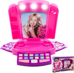 Espejo de maquillaje de estudio para niños con luces