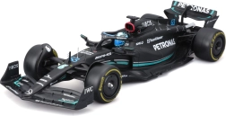 Kit de construcción del modelo mercedes-amg f1 w14 e 1:24 de bburago