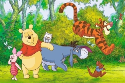 Puzle Winnie the Pooh Sabor a miel 60 piezas TREFL
