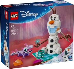 Lego Disney Frozen Pícnic de Olaf y Bruni 43287