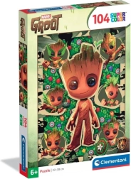 Puzzle Clementoni Super Color de 104 piezas – MARVEL Groot