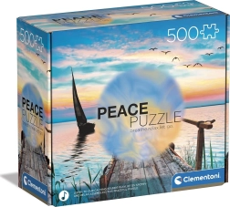 Puzzle de 500 piezas CLEMENTONI Peace Collection – Peaceful Wind