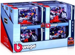 Moto Bburago Red Bull 1:18 modelo metálico