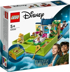 LEGO® Disney 43220 Peter Pan y Wendy y su libro de aventuras de cuento