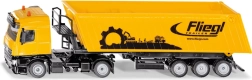 Siku Super 1:50 camión MERCEDES-BENZ Actros con caja basculante FLIEGL