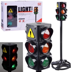 Gran semáforo infantil con sonido y luces