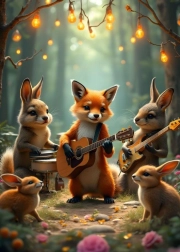 Rompecabezas Concierto del bosque 300 piezas BLUEBIRD