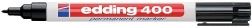 Rotulador permanente edding 400 negro