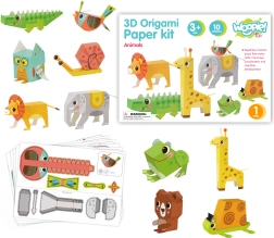 Woopie ART&FUN set creativo de origami 3D – crea 10 animalitos