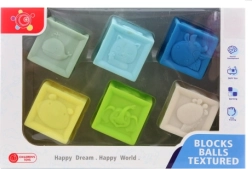 Cubos de goma para bebés (6 piezas)