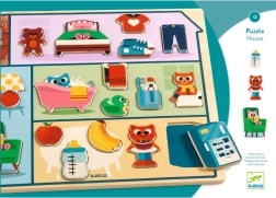 DJECO puzzle encajable casita