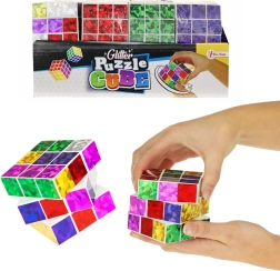 Cubo mágico metálico brillante 3×3×3 - 1 unidad
