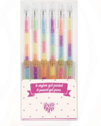Bolígrafos de gel pastel Djeco