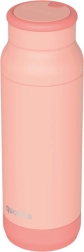 Botella térmica de acero inoxidable Quokka Pulse blue drop safe 700 ml
