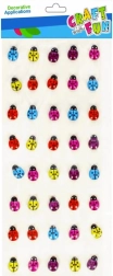 Pegatinas decorativas de mariquitas 50 uds.