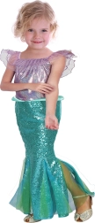 Disfraz infantil de sirena (altura 92–104 cm) – Sparkys
