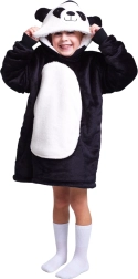 Cozy Noxxiez manta sudadera con capucha de panda para niños 3–6 años