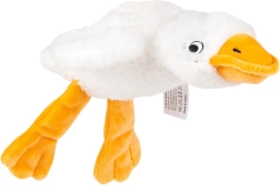 Ganso de peluche sensorial Balibazoo de 23 cm, blanco