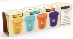 Plastilina de colores DJECO - 4 colores naturales