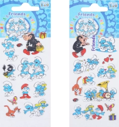 Pegatinas de Los Pitufos 12 uds