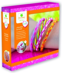 Kit para hacer pulseras Kumihimo - pulseras de la amistad