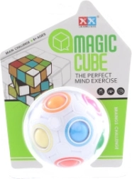 Bola rompecabezas de plástico de 8 cm