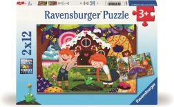 Puzzle Ravensburger Mundo mágico de los cuentos 2×12 piezas