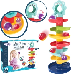 Pista de canicas infantil con bolas Woopie
