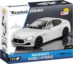 Set de construcción MASERATI Ghibli Hybrid a escala 1:35 de COBI