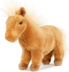 Poni de peluche marrón 23 cm