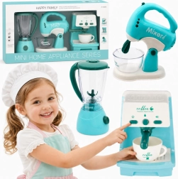 Set de electrodomésticos de cocina Woopie 3 en 1 con efectos de luz y sonido
