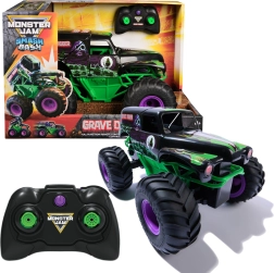 Camión RC Monster Jam GRAVE DIGGER Smash & Bash 1:15