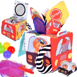 Cubo sensorial suave Vehículos
