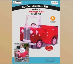 Fiesta Crafts rompecabezas 3D Coche vintage rojo