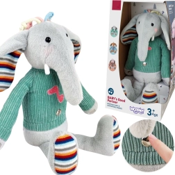 Woopie elefante interactivo de peluche con sonido y luz