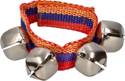 Goki pulsera con cascabeles para mano y pie con cierre de velcro