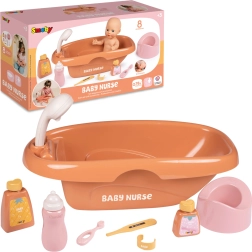 Smoby Baby Nurse bañera para muñecas con accesorios