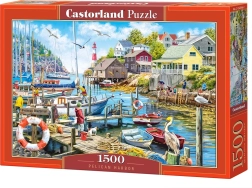 Puzzle Castorland Puerto con pelícano, 1500 piezas
