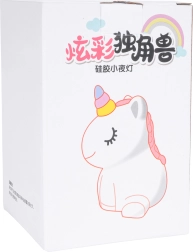 Luz nocturna de unicornio para niños