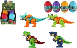 Dinosaurio para atornillar en huevito de 15 cm – kit de construcción para niños