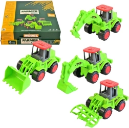 Vehículo de construcción con volquete, 15 cm