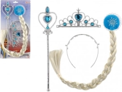 Set de belleza Princesa de Hielo con corona y cetro