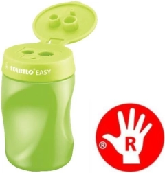Stabilo EASYsharpener sacapuntas para diestros verde