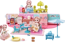 WOOPIE Autocaravana para muñecas 2en1 Casa XXL