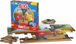 Pat a Mat Puzzle BIG 1 – puzzle de suelo de doble cara de 24 piezas